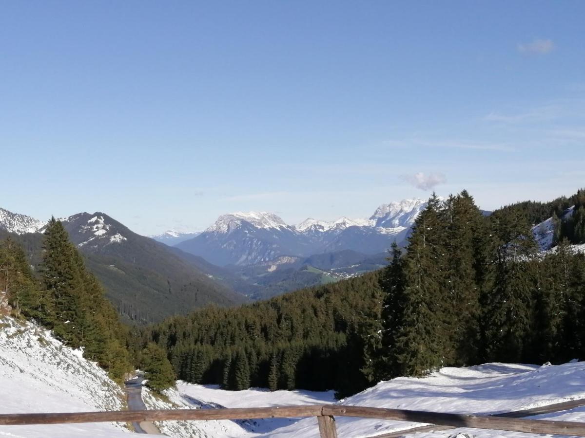 Bio-Bauernhof "Hecherhof" Thiersee Exteriör bild