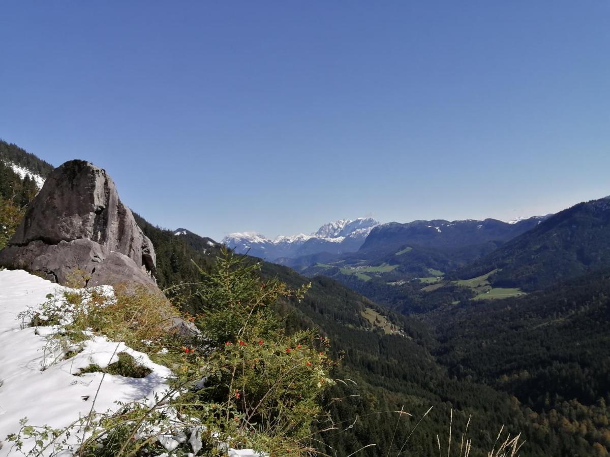 Bio-Bauernhof "Hecherhof" Thiersee Exteriör bild