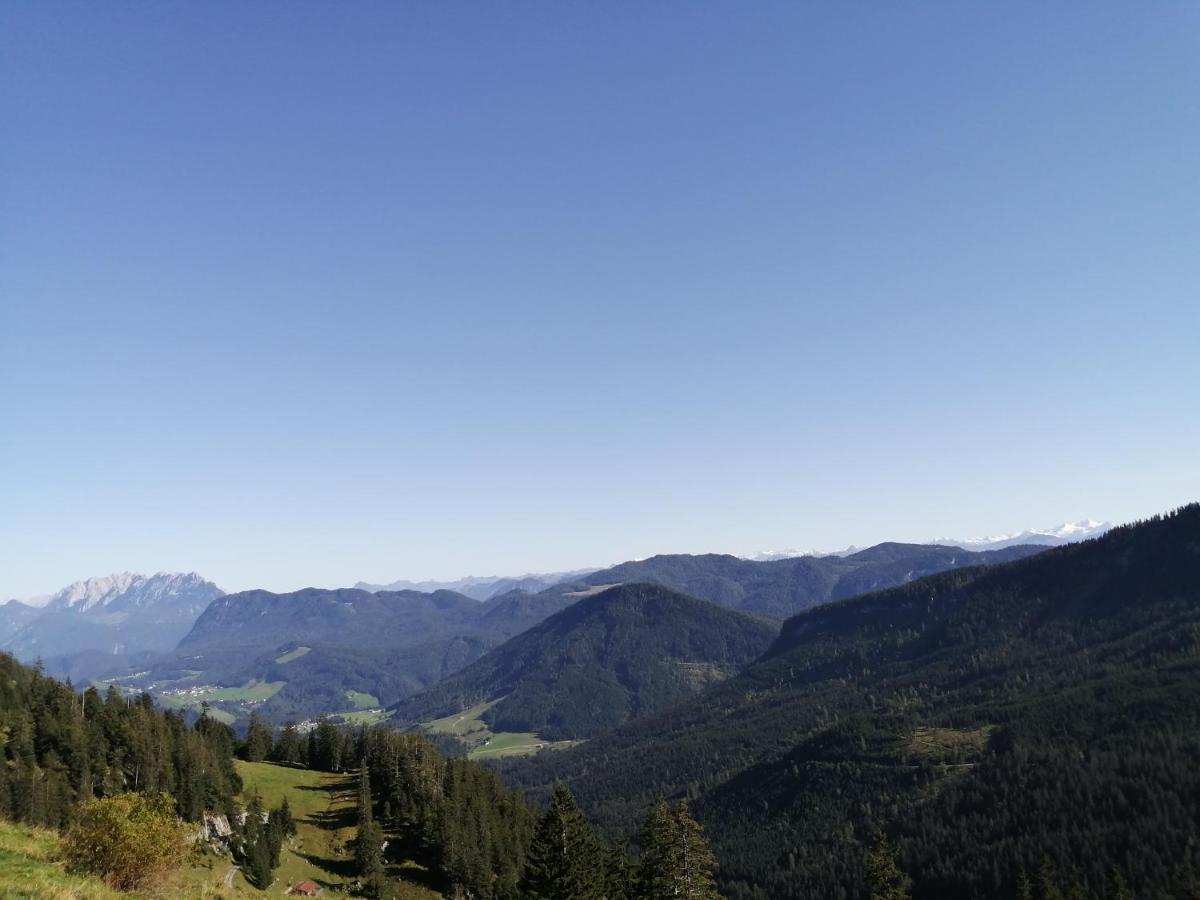 Bio-Bauernhof "Hecherhof" Thiersee Exteriör bild