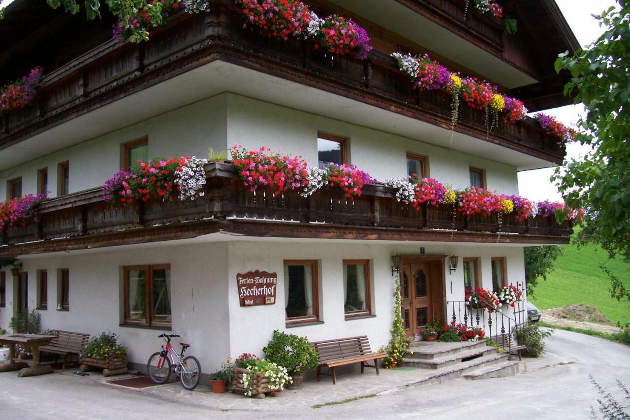 Bio-Bauernhof "Hecherhof" Thiersee Exteriör bild