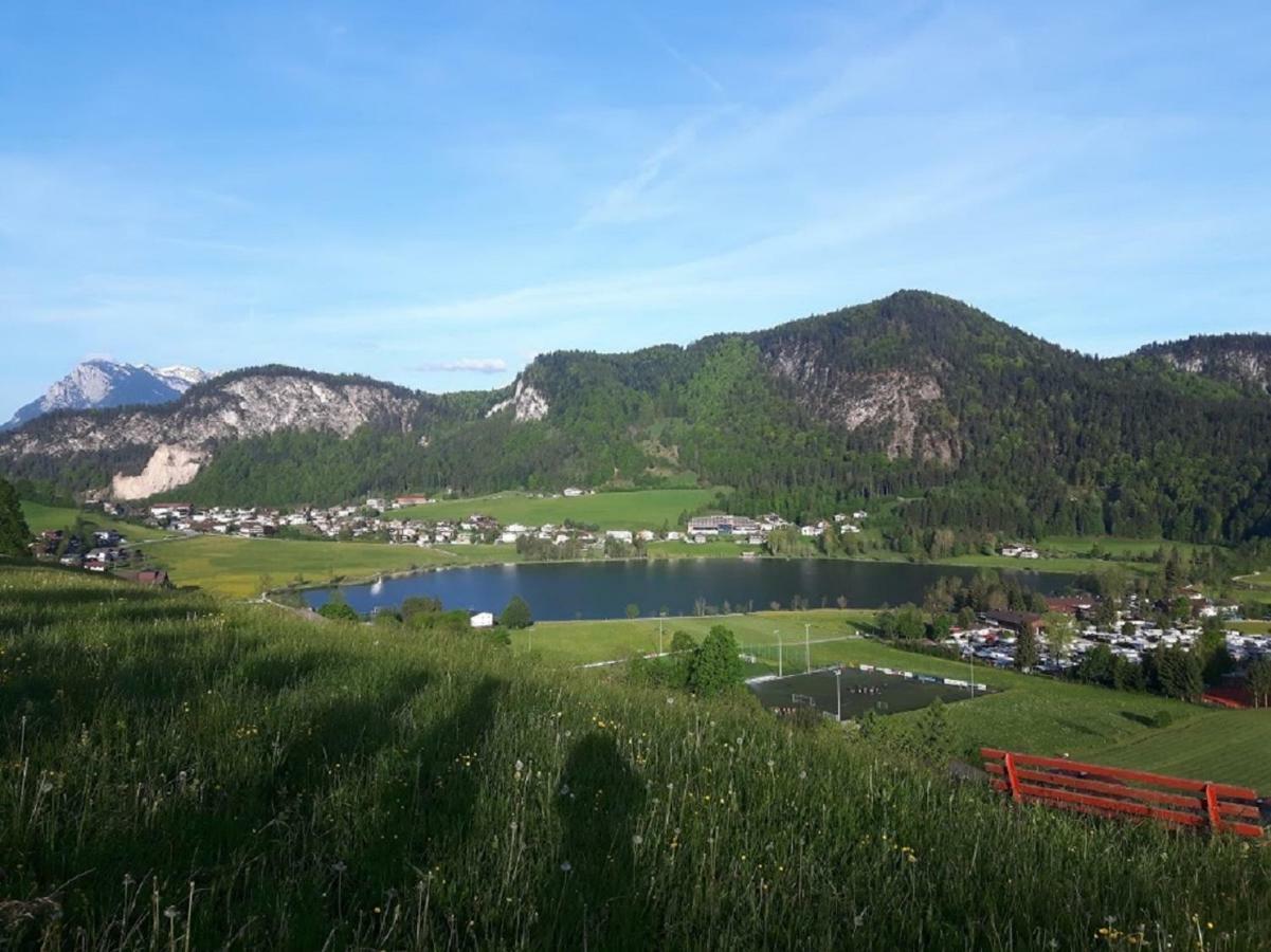 Bio-Bauernhof "Hecherhof" Thiersee Exteriör bild